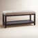 Banc de rangement en osier Monterey