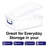 Clear Storage Bins with Lids-65765006-102097791