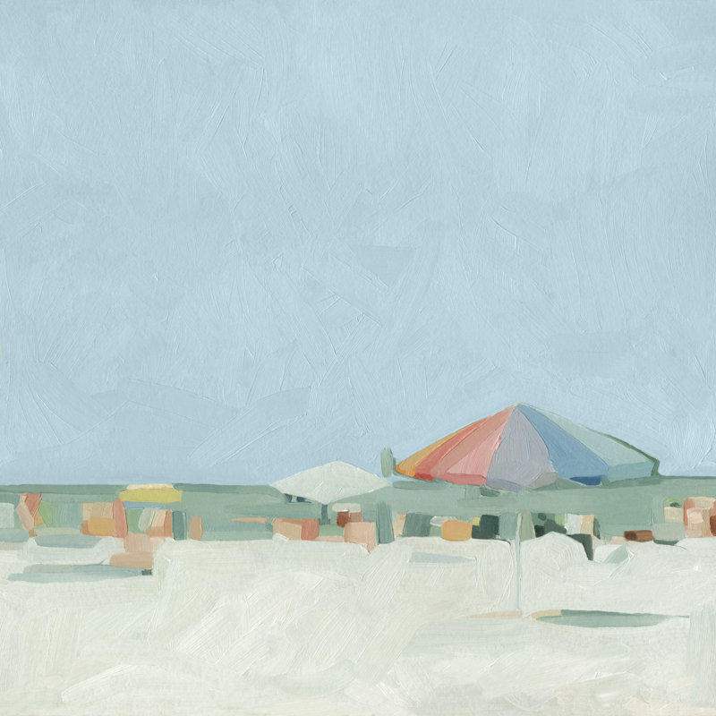 Summer Palette II by Emma Scarvey - Wrapped Canvas Painting, 30cm H x 30cm W