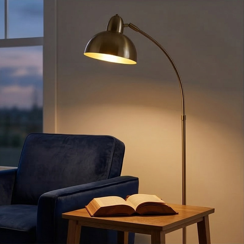 Lampe sur pied arquée 64 po Coyan