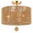 Patrici Paper Semi Flush Mount