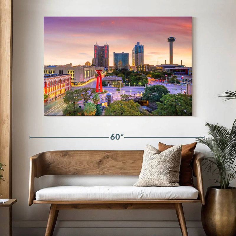 Tergel, San Antonio, Texas, H 34 po x l 51 po