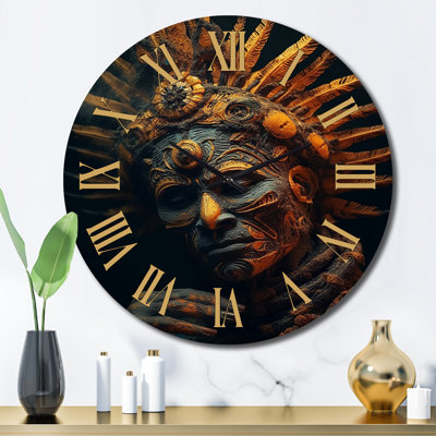 Horloge murale Majestic Glam Shaman