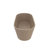 Fslefay 59'' Terrazzo Freestanding Solid Surface Concrete Soaking Bathtub