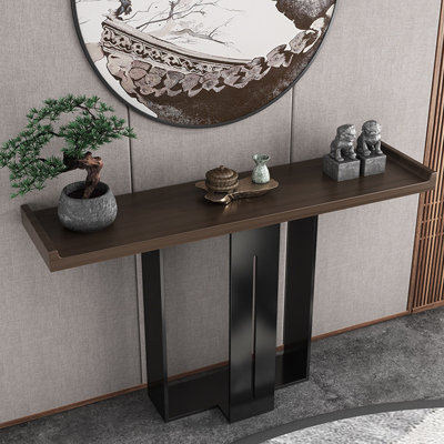 Console en bois de style moderne