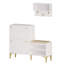 Baneen 8 Pair Shoe Storage Cabinet