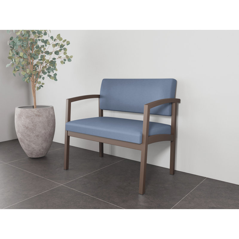 Chaise en acier Lenox, Bronze, Fosse Sentry