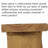 63'' Solid Wood Console Table