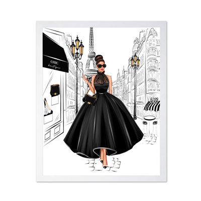 Dame en noir