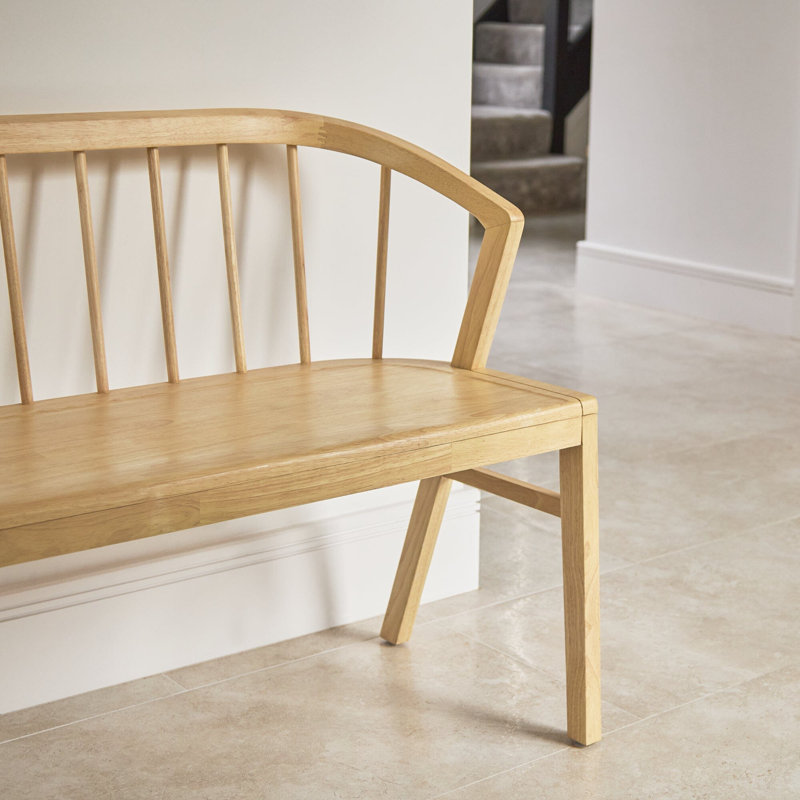 3 Seater Bench -  , Pale Oak