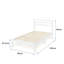 Midajah Bamboo Bed Frame with Slatted Headboard-91901705-105384338