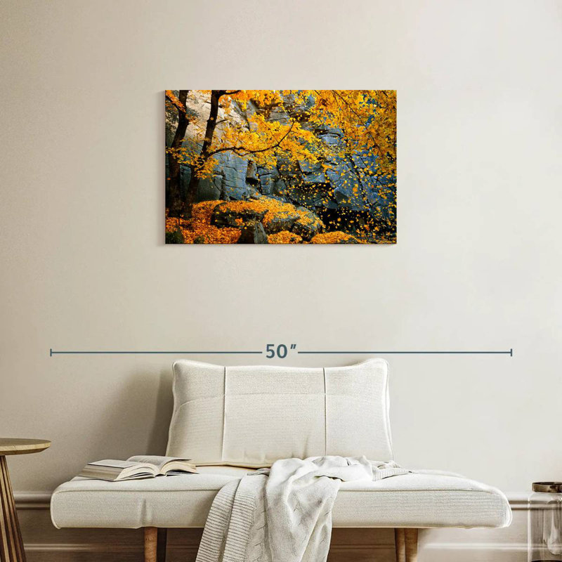 Harnek Falling Leaves, H 20 po x l 30 po