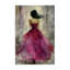 «After Midnight Girl» en toile peinte par Annabelle Hall-838675635