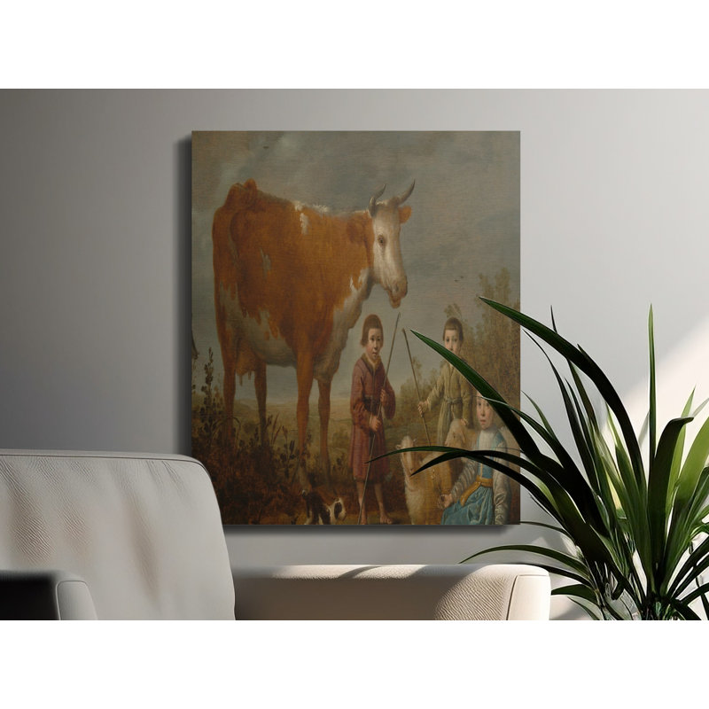 1 Piece Wrapped Canvas Wall Art Set, 91.44 cm H x 30.48 cm W