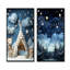 «Child Nursery Starry Night I», ensemble de 2 reproductions d'art sur toile-644335137-644335139