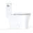 One-Piece Toilet, 16" Elongated Design with Side Flush System, Soft Close PP Seat Cover & Powerful Flush, Ready for Complete Bathroom Installation