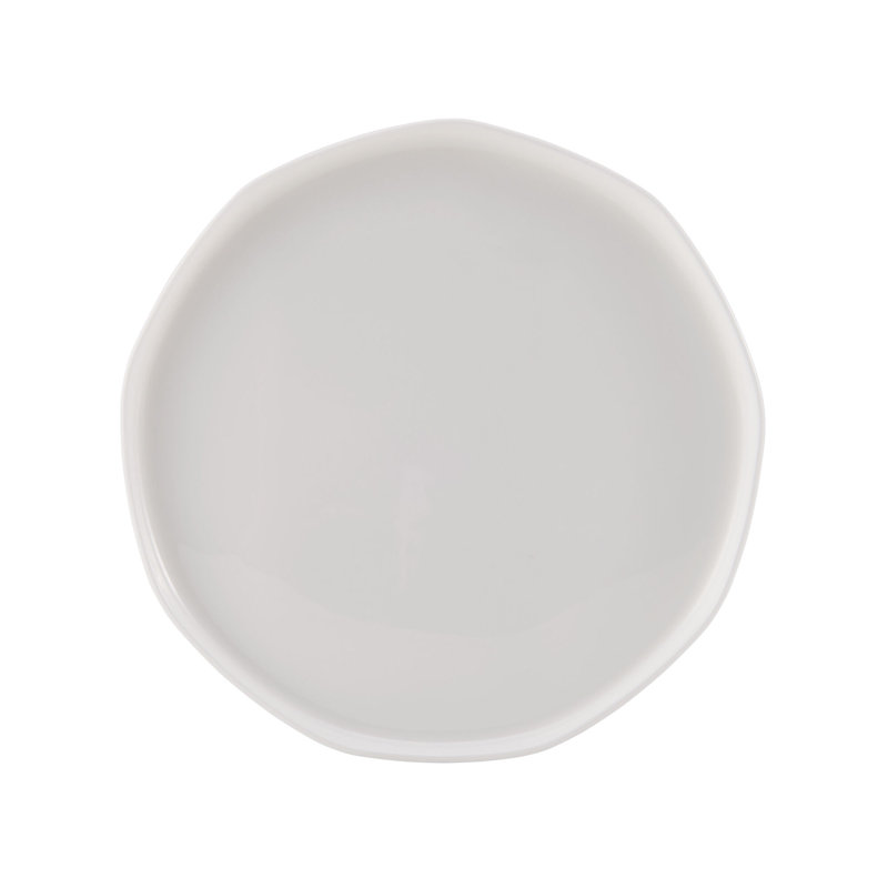 Adelaide White Porcelain 16-Piece Dinnerware Set, Service for 4