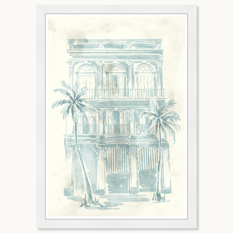 Balcons à paume, Cadre blanc