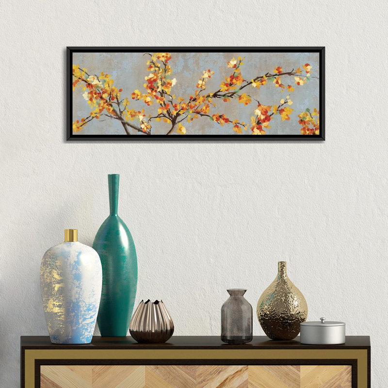 « sucré-salé branch ii » par pi studio, reproduction d’impression sur toile tendue, H 12 po x l 36 po x P 1,5 po