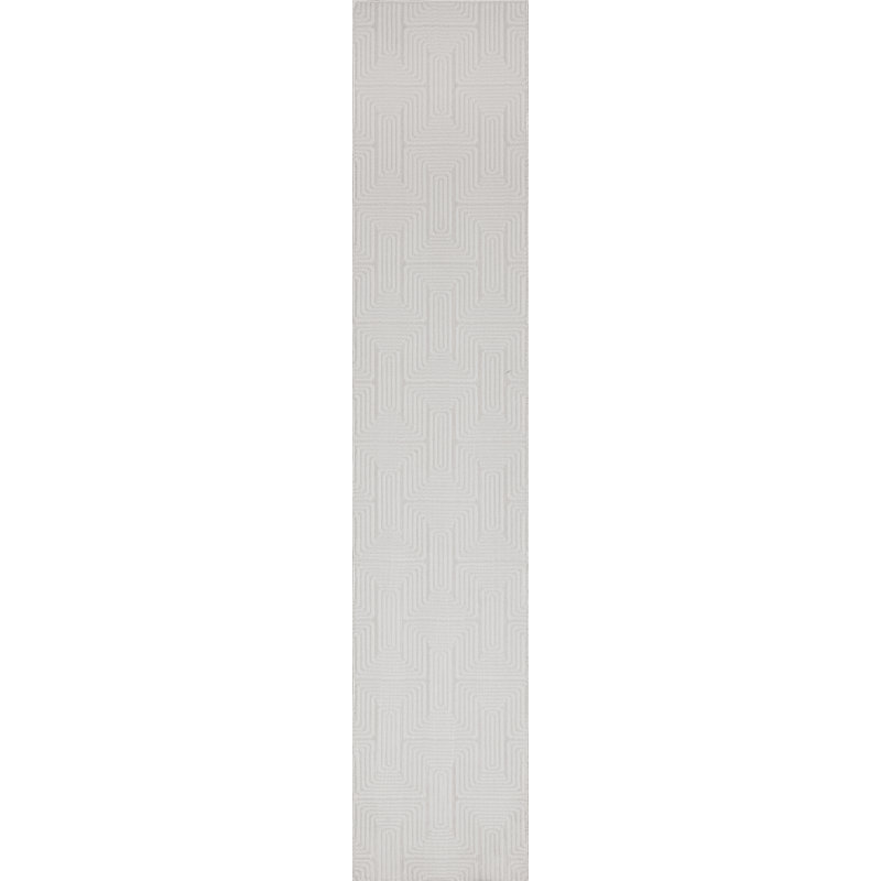 Demica Abstract Indoor / Outdoor Area Rug, Rectangle 60 x 110 cm