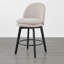 Tabouret de comptoir pivotant rembourré Mckenli-54327496-54327497