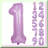 Golden Jubilee 70th Birthday Balloons Set