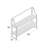 Eiffe 2 Piece Accent Shelf with Towel Bar-1886507064