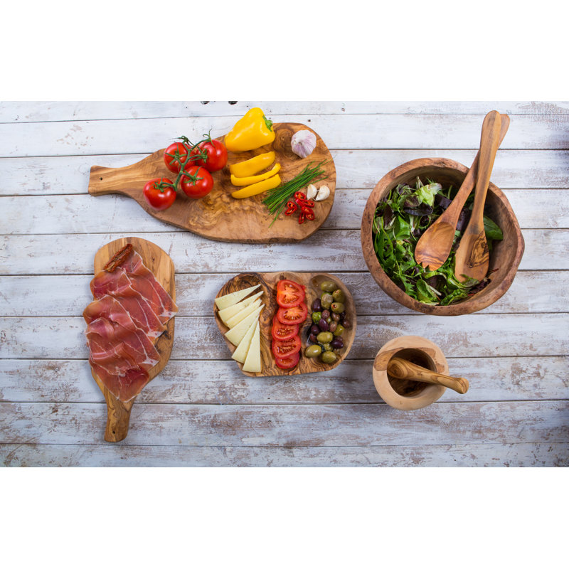 August Grove Capetown Wood Divided Serving Dish