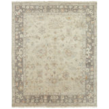 Premo Wool Oriental Area Rug in Ivory