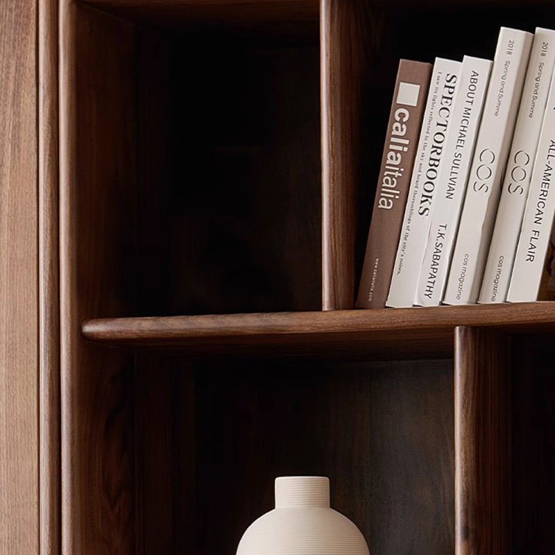 Bibliothèque minimaliste de style italien