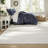 Durable Polyester Bedding Set, Navy King Comforter, Elegant Jacquard Design