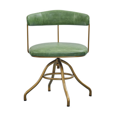 Avante Genuine Leather Swivel Task Chair