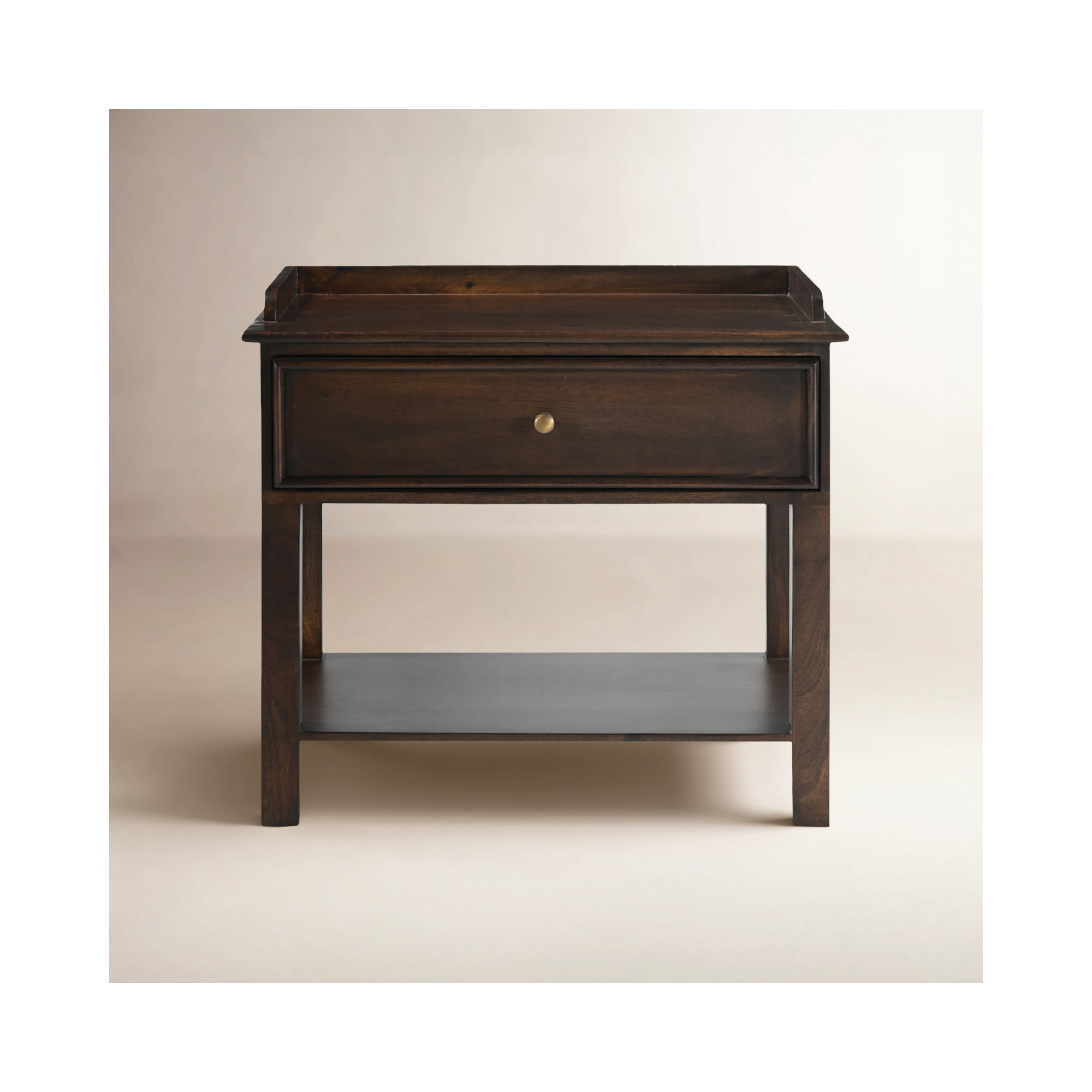 Vianna Nightstand Dark Brown