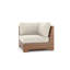 Chaise de patio avec coussins sunbrella Nico
