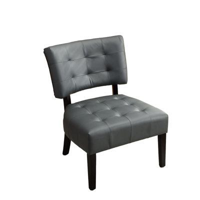 Tufted Accent Chair With Oversized Seating Comfy Chair Upholstered Chair