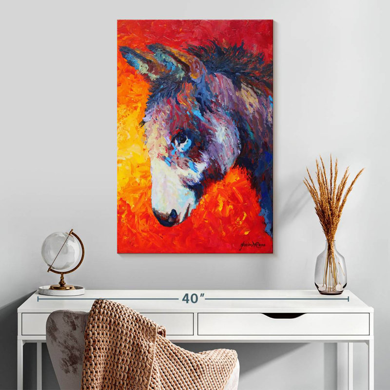 Brampt Donkey II, 30" H x 20" W