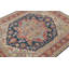 Hand Knotted Wool Area Rug in Red
