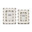 Brick Pattern Set Of 2 Photo Frames