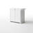 Commode décorative 2 tiroirs Avelar