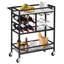Chariot de service de cuisine moderne à 3 niveaux avec chariot de rangement à plusieurs niveaux pour la maison-775040538