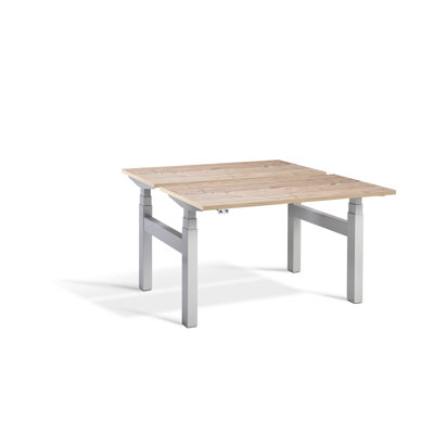 Troxler Adjustable Metal Base Standing Desk