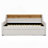 Twin Size Upholstery Sofa Bed With Three LED Lights, With Storage Adjustable Headboard-8477810