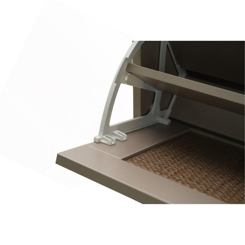 Étagère à chaussures à 2 niveaux pour vestibule - Organisateur de rangement pour chaussures stable et spacieux, conception facile d'accès, pouvant contenir jusqu'à 12 paires