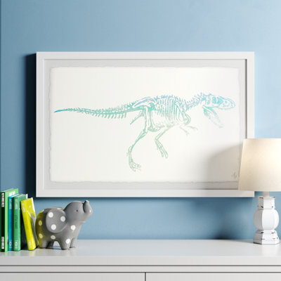 Reproduction encadrée Leitner «Ombre Skeleton»