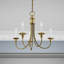 Lustre traditionnel / classique à 5 lumières de style bougie Eckard-22508525
