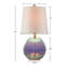 Lampe de table en verre irisé Ranier