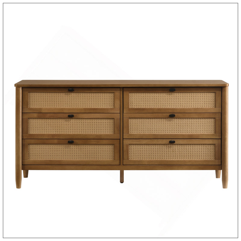 Commode 6 tiroirs Vichy