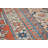 Antique Geometric Kazak Vegetable Dye Rug 4x5
