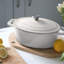 Argon Tableware - Oval Cast Iron Casserole Dishes - 4.68L - Pack of 2-111085612