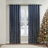 Andora Embroidered Branch Rod Pocket Single Curtain Panel-55080082-55080081